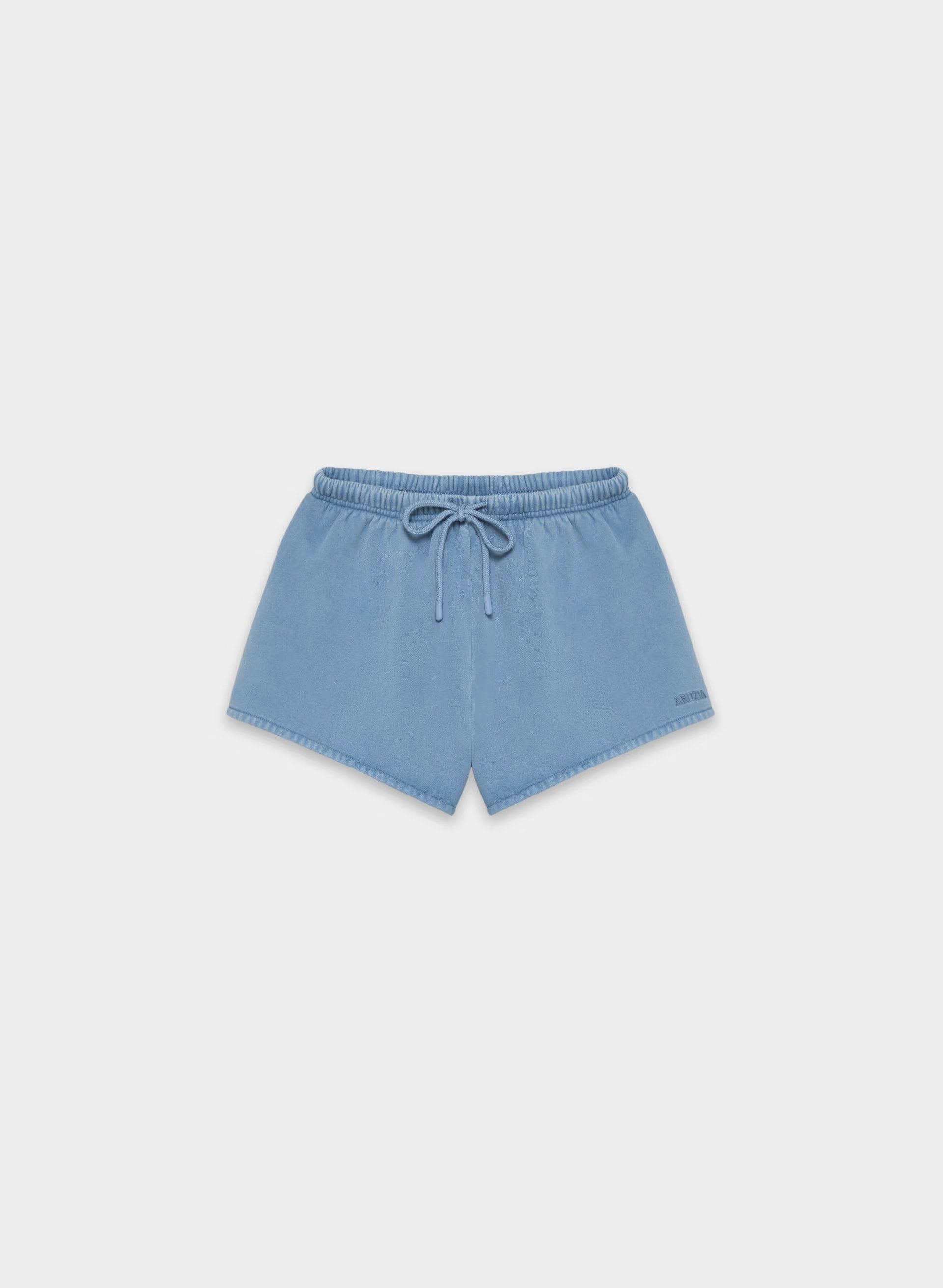 Cozy Sweatfleece Mega Flutter™ Micro Short - NO-STRESS LIGHT BLUE