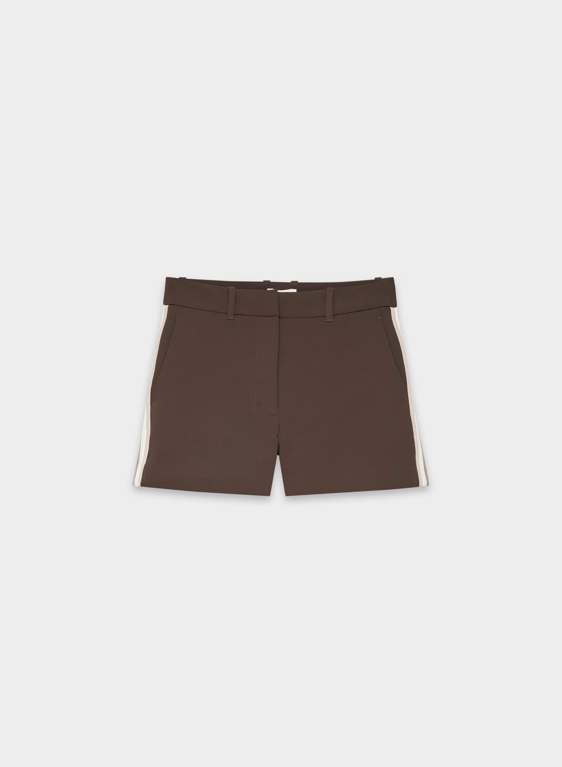 New Agency Mini Short - Crepette™ - RICH MOCHA BROWN/MULTI