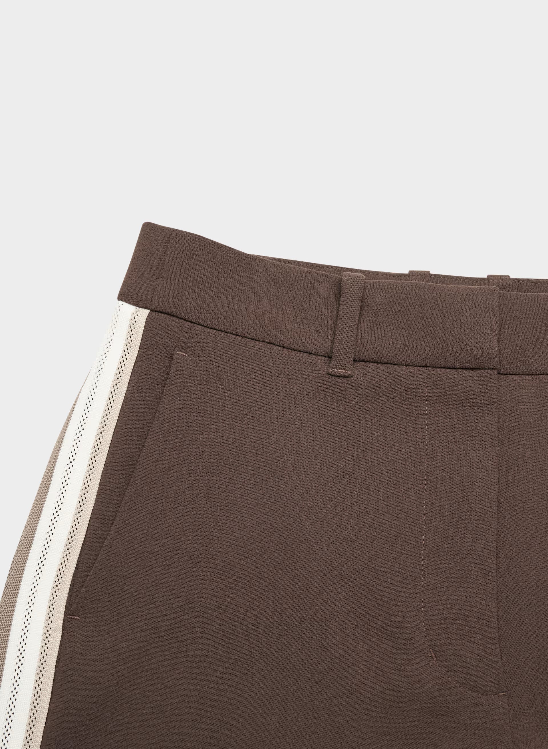 New Agency Mini Short - Crepette™ - RICH MOCHA BROWN/MULTI