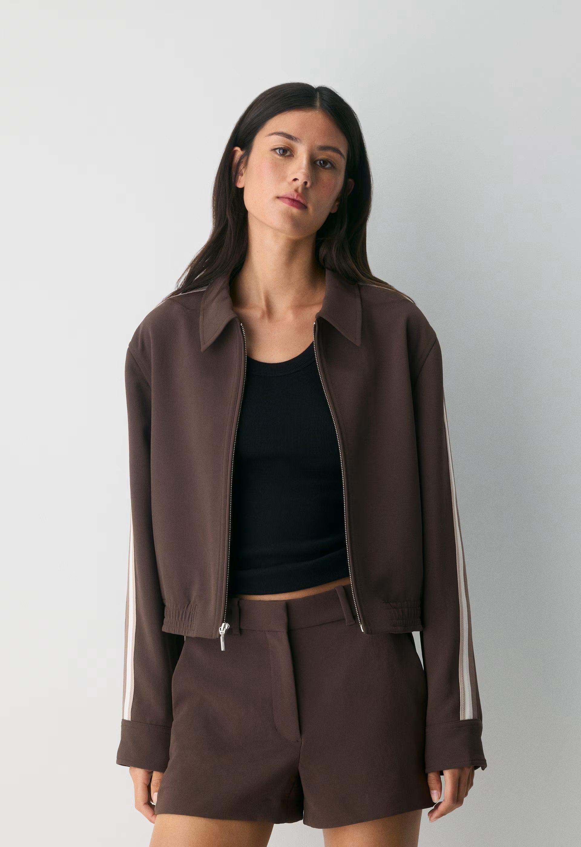 New Agency Mini Short - Crepette™ - RICH MOCHA BROWN/MULTI