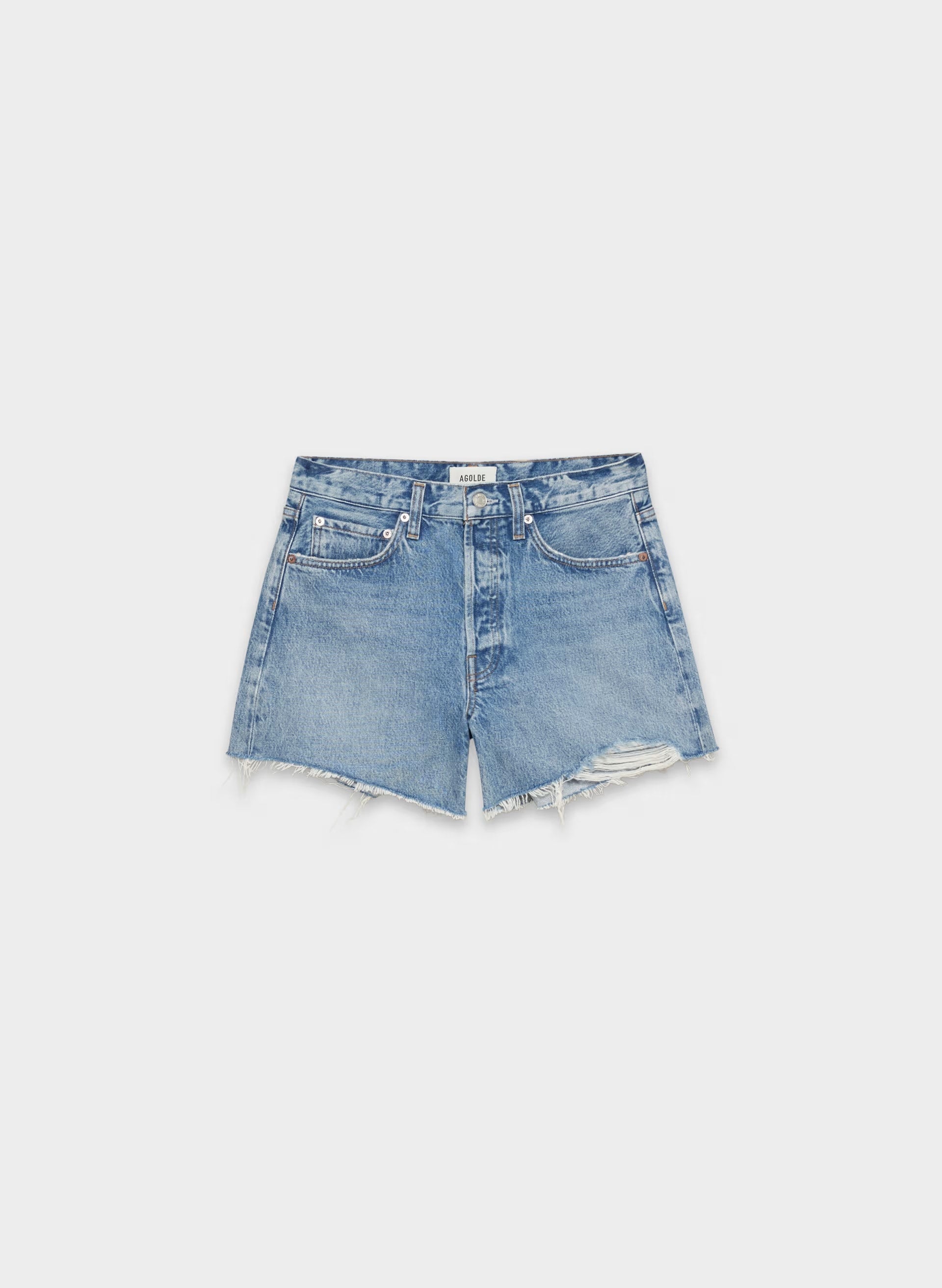 AGOLDE Parker Long Jean Short - COMMUNITY