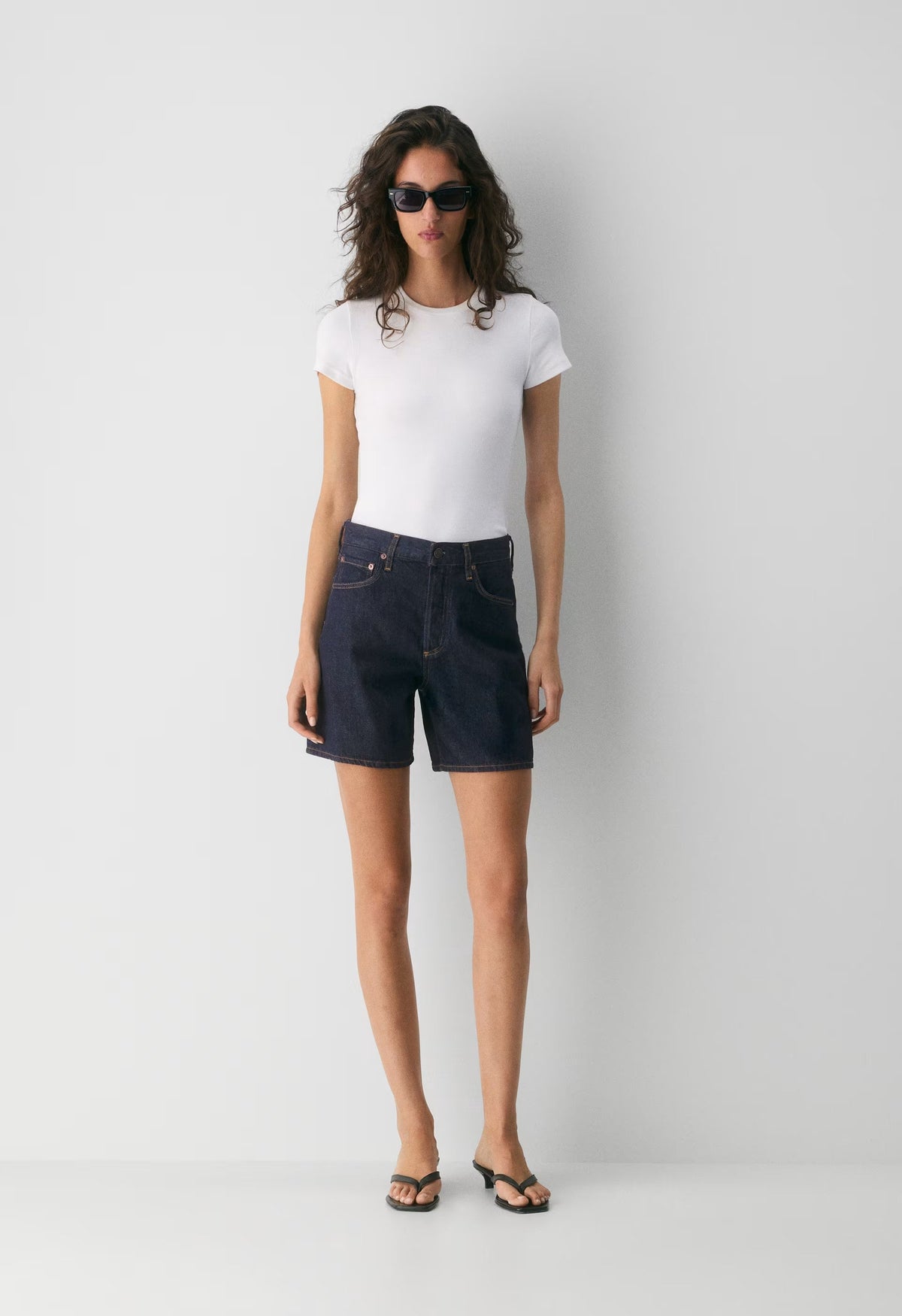AGOLDE Dame Short - RINSE