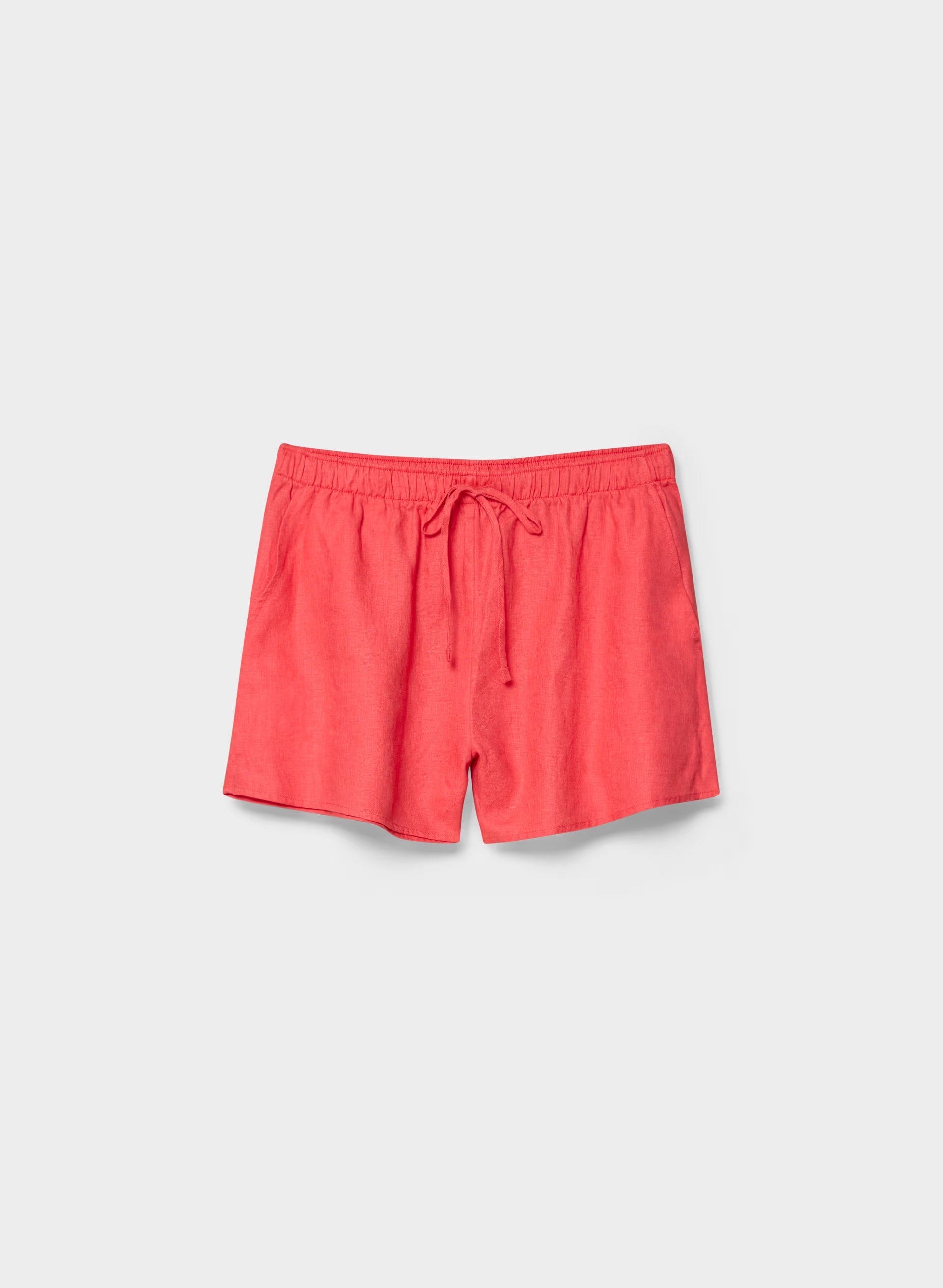 Sail Linen Short - CHERRY RED