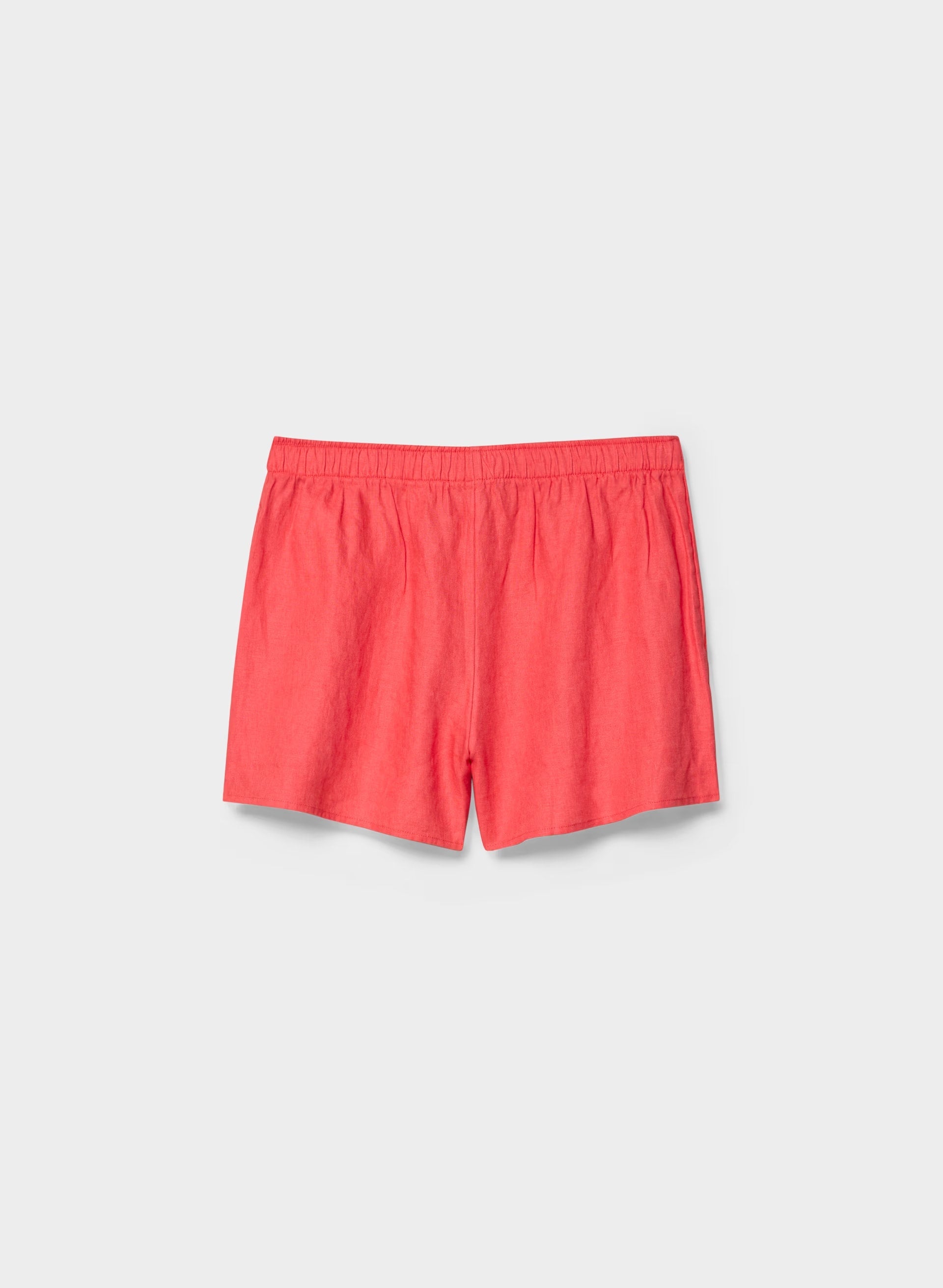 Sail Linen Short - CHERRY RED