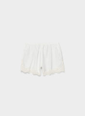 Whimsy Linen Short - WHITE/LIGHT BIRCH