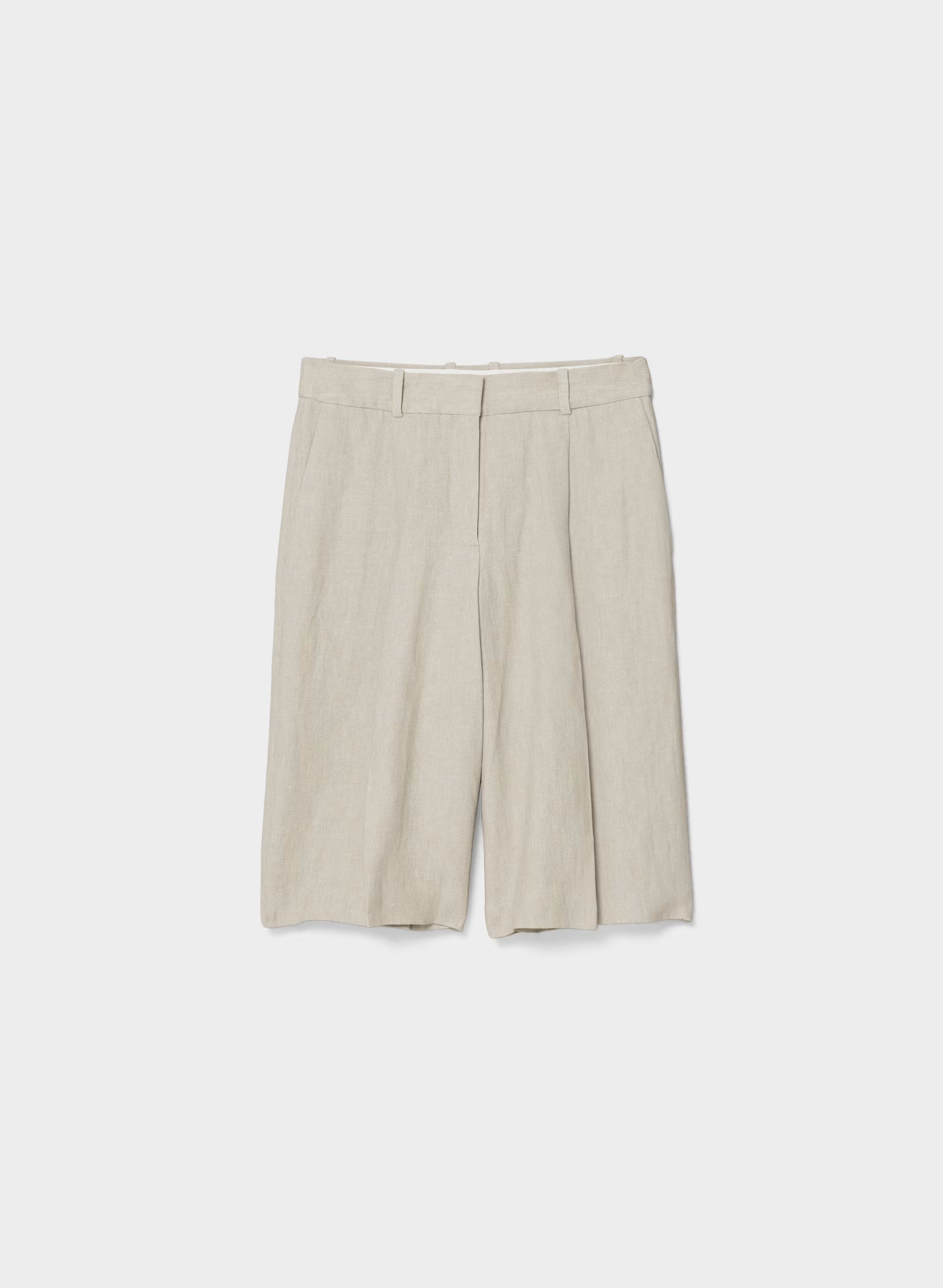 Touchpoint Short - PowerLinen™ - UNDYED DARK ECRU
