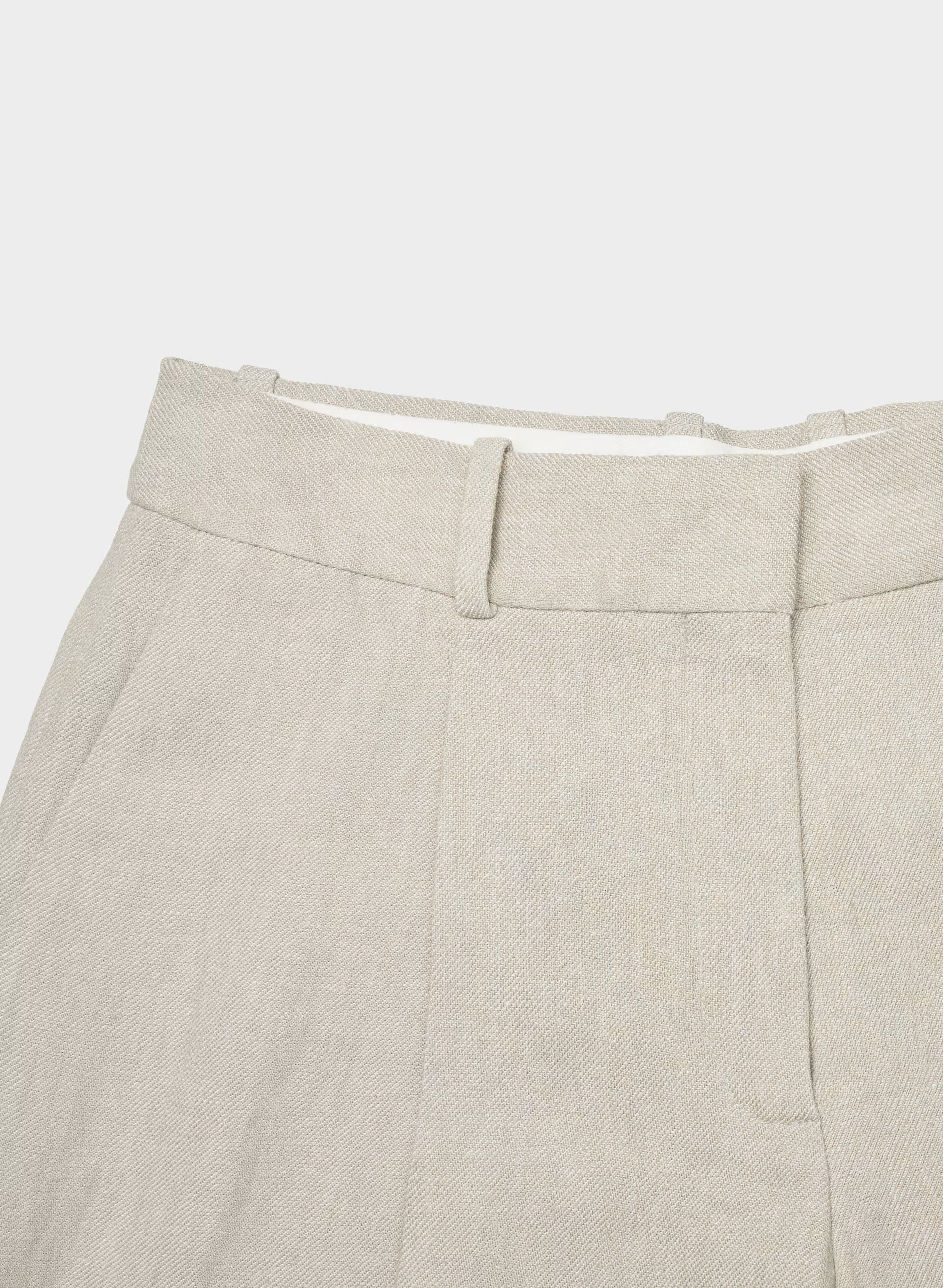 Touchpoint Short - PowerLinen™ - UNDYED DARK ECRU