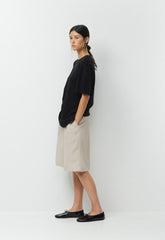 Touchpoint Short - PowerLinen™ - UNDYED DARK ECRU