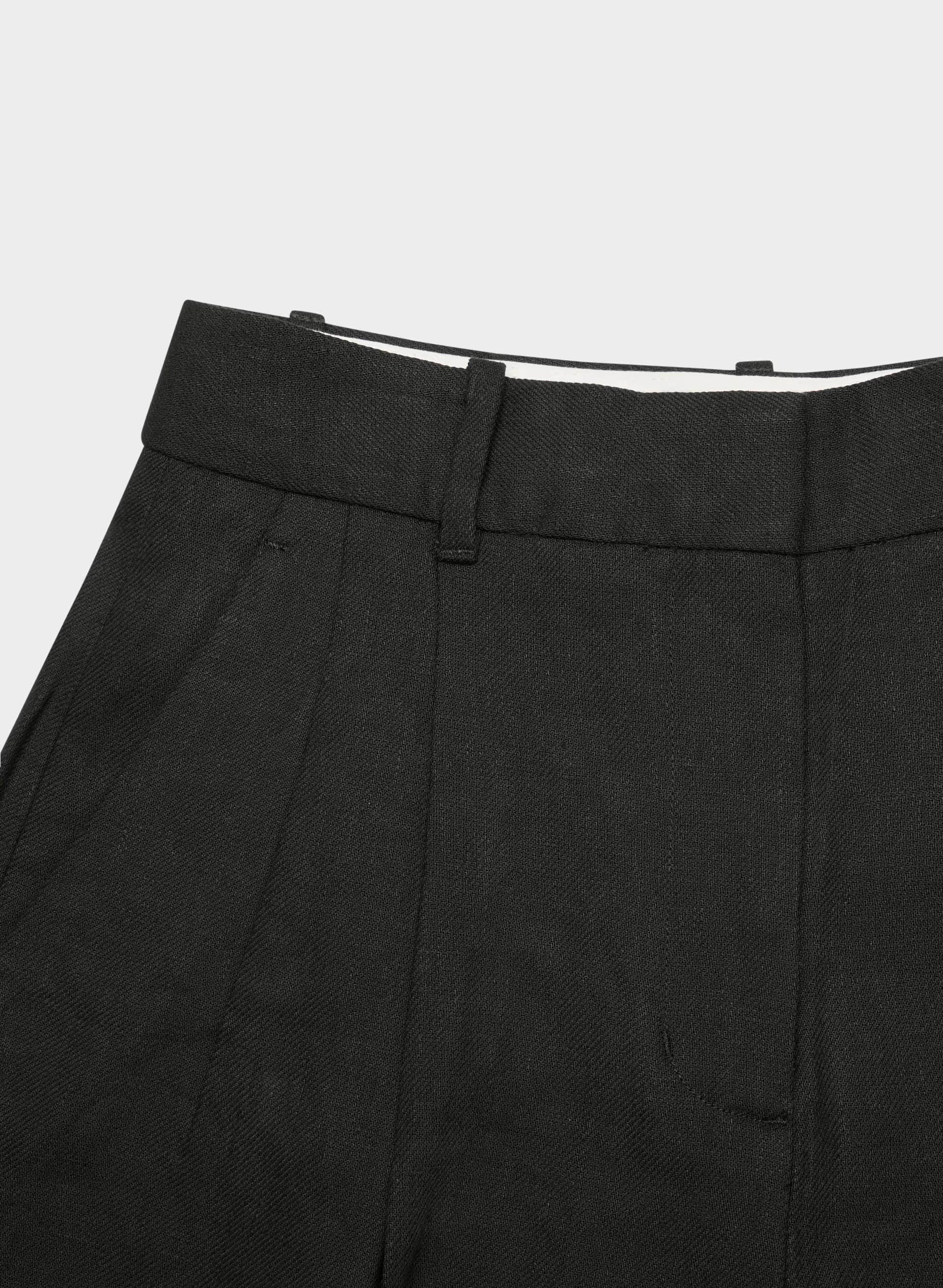 The Effortless Short™ Long - PowerLinen™ - BLACK