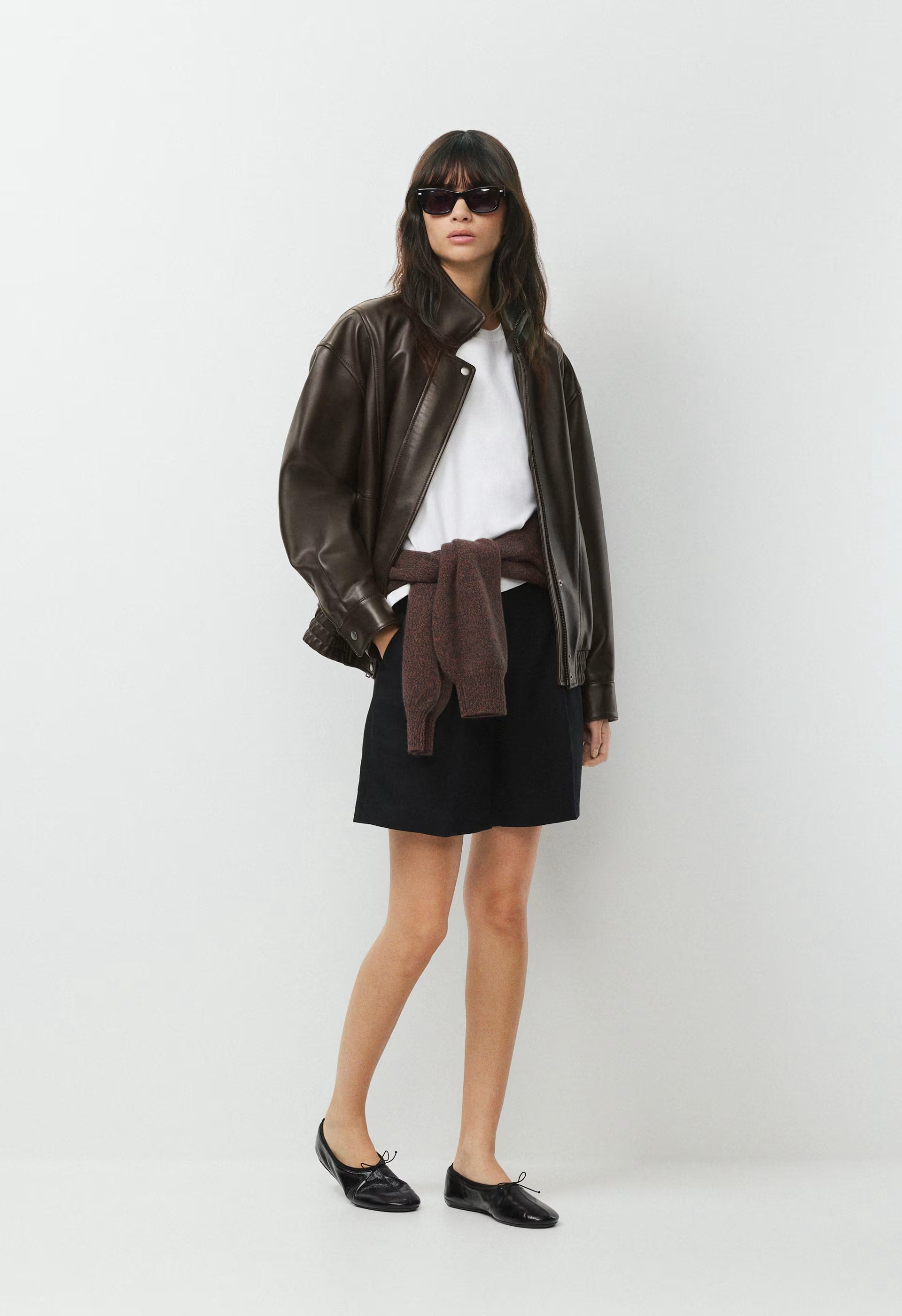 The Effortless Short™ Long - PowerLinen™ - UNDYED DARK ECRU