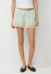 Whimsy Linen Short - AGV GRN/SPRKNG CHMPGN