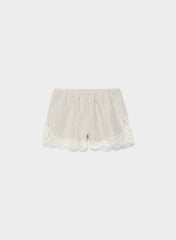 Whimsy Linen Short - UNDYED ECRU/LT BIRCH