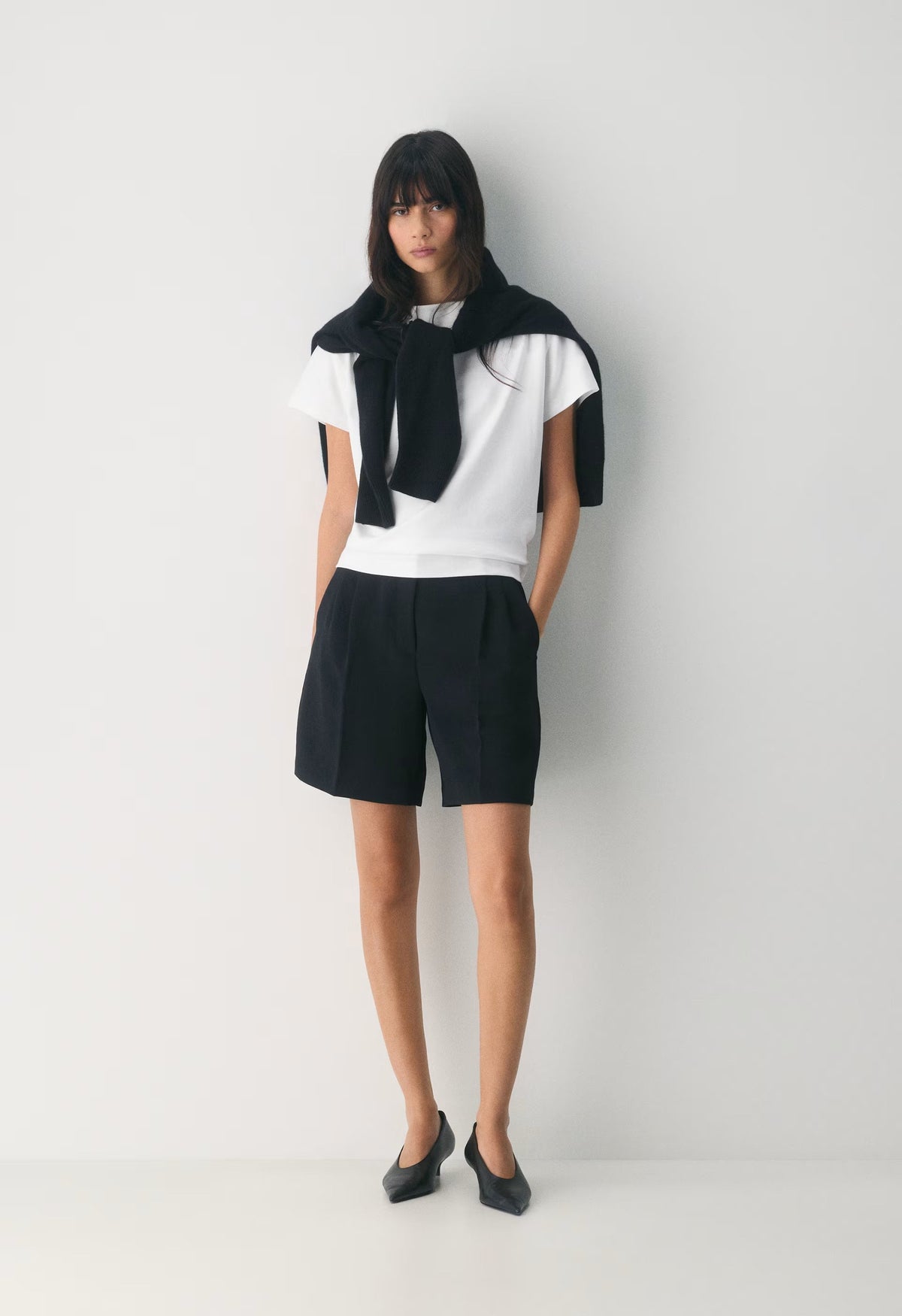 The Effortless Short™ Long - Crepette™ - BLACK