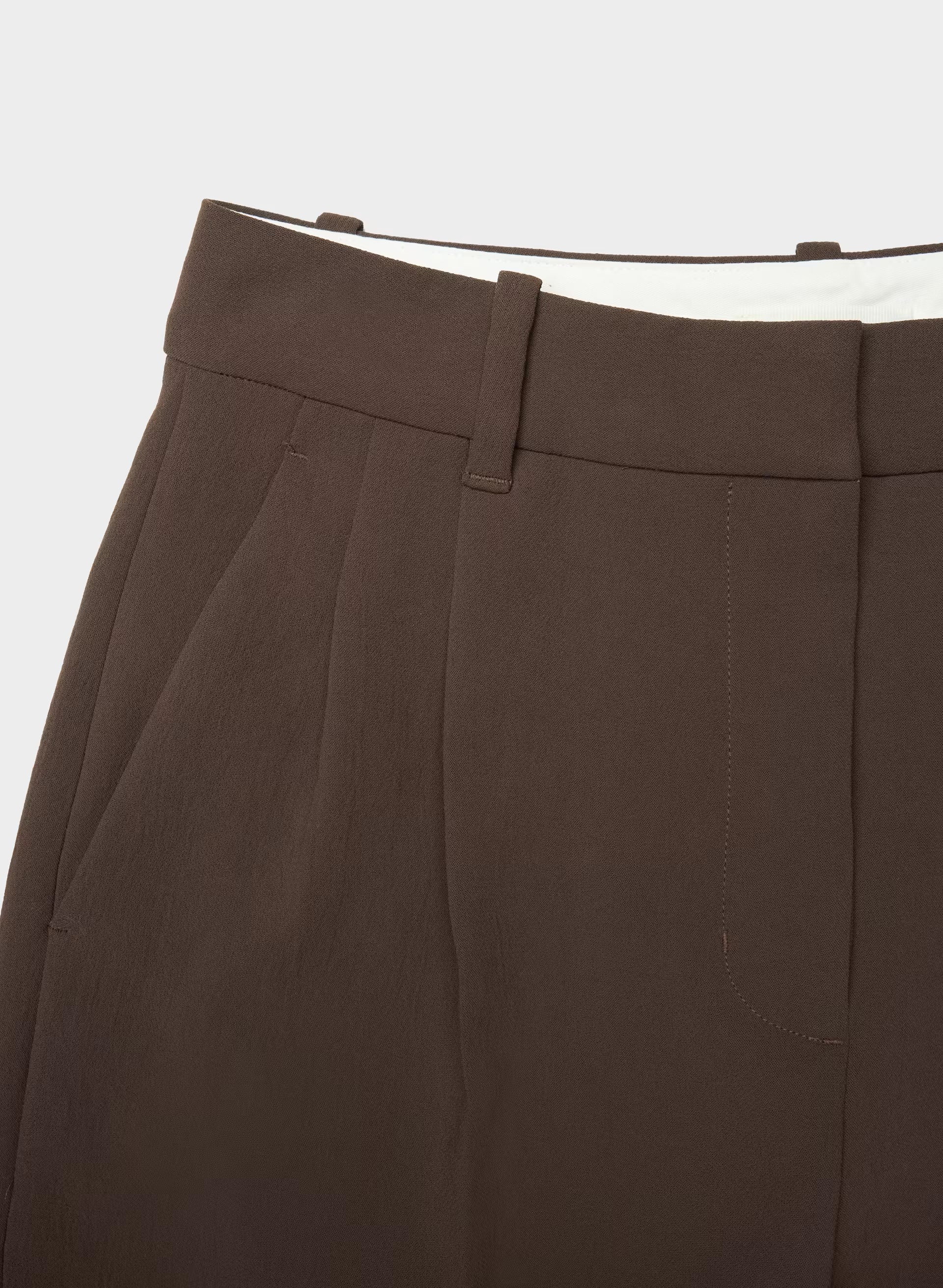 The Effortless Short™ Long - Crepette™ - RICH MOCHA BROWN