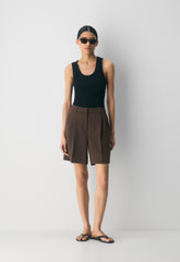 The Effortless Short™ Long - Crepette™ - RICH MOCHA BROWN