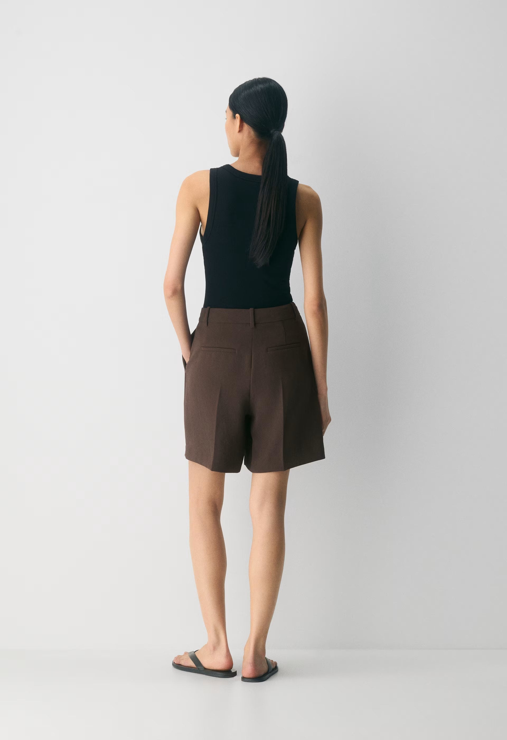The Effortless Short™ Long - Crepette™ - CACAO NIB BROWN