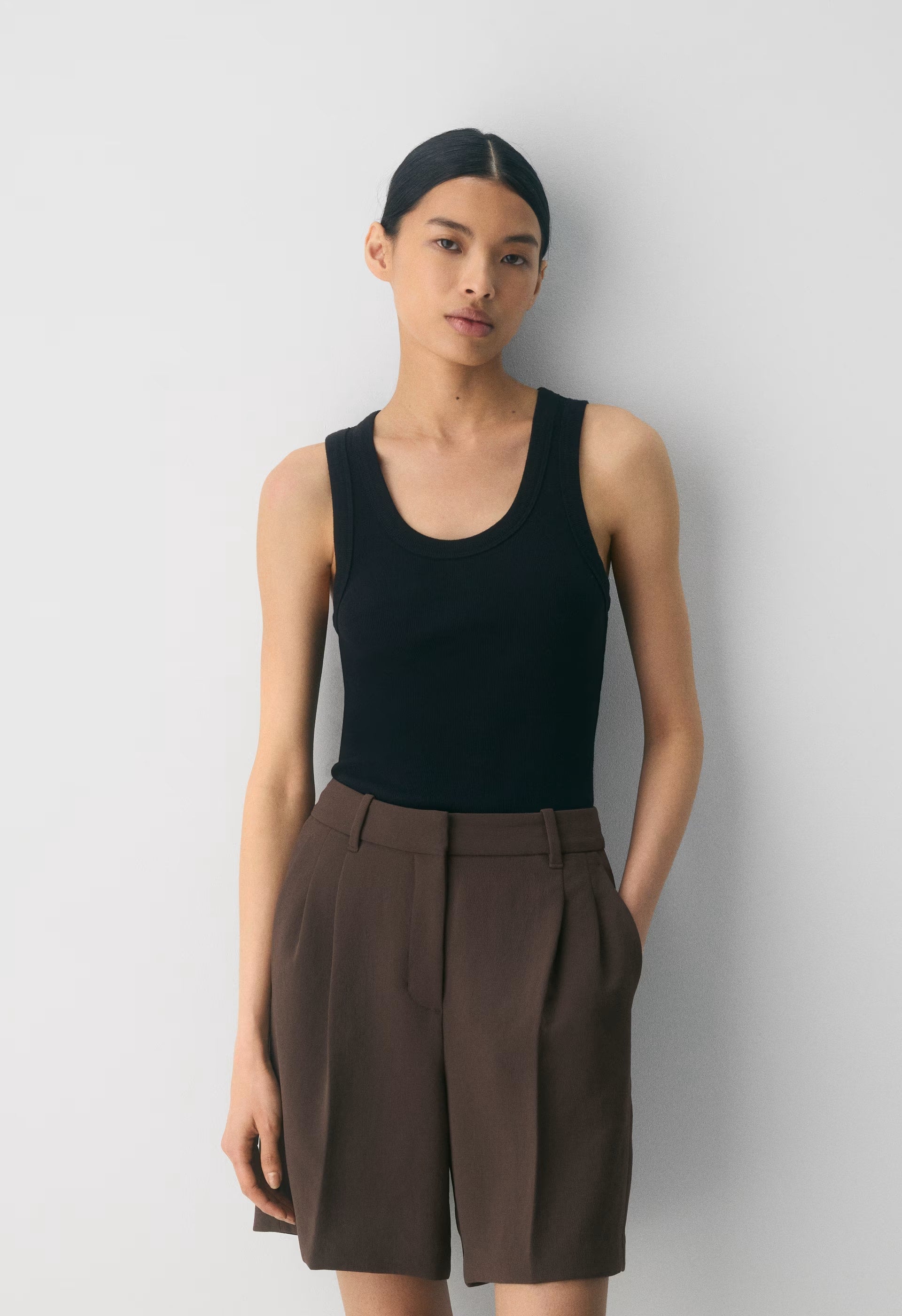 The Effortless Short™ Long - Crepette™ - FLINT GREEN