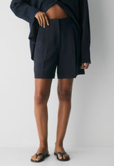 The Effortless Short™ Long - Crepette™ - DARK NIGHT NAVY