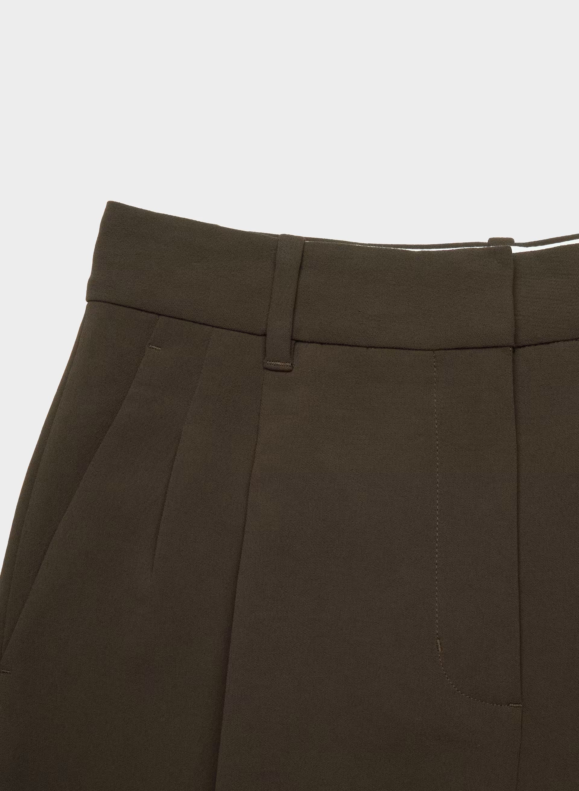 The Effortless Short™ Long - Crepette™ - CACAO NIB BROWN