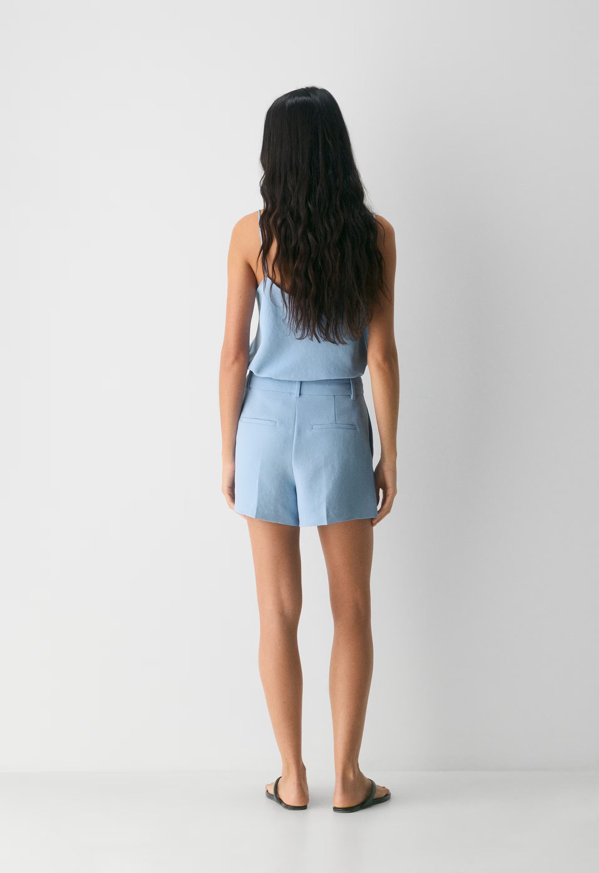 The Effortless Short™ Mini - Crepette™ - RIPPLE BLUE