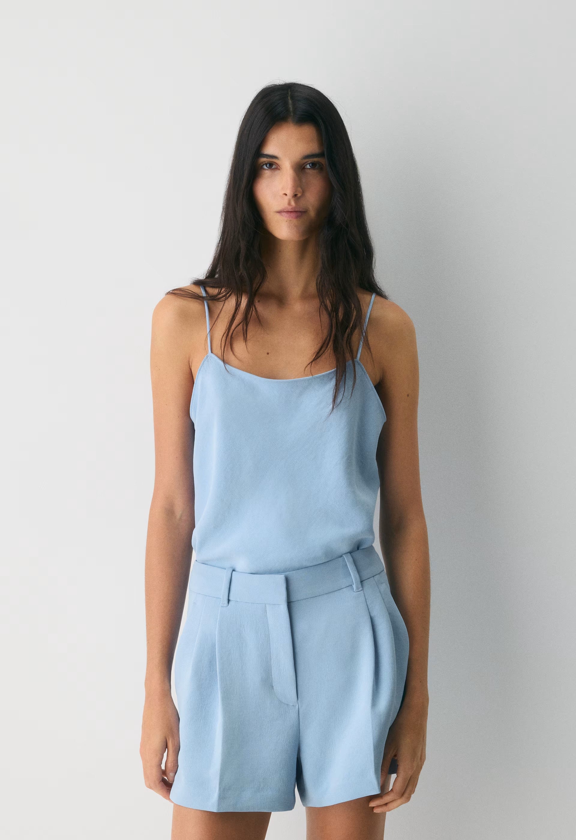 The Effortless Short™ Mini - Crepette™ - RIPPLE BLUE