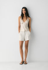 The Effortless Short™ Mini - Crepette™ - METROPOLIS BEIGE