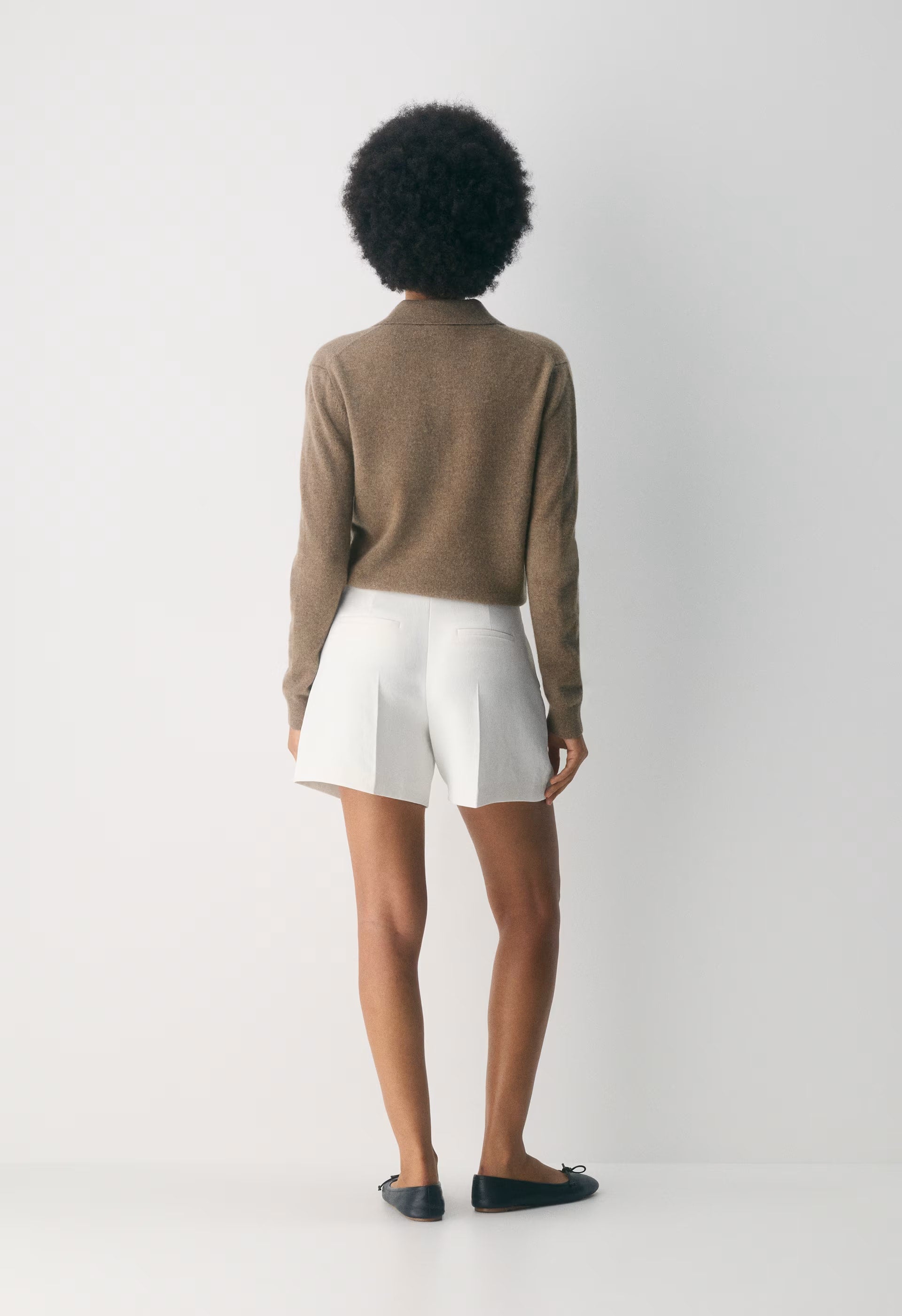 The Effortless Short™ Mid-Thigh - Crepette™ - LIGHT BIRCH