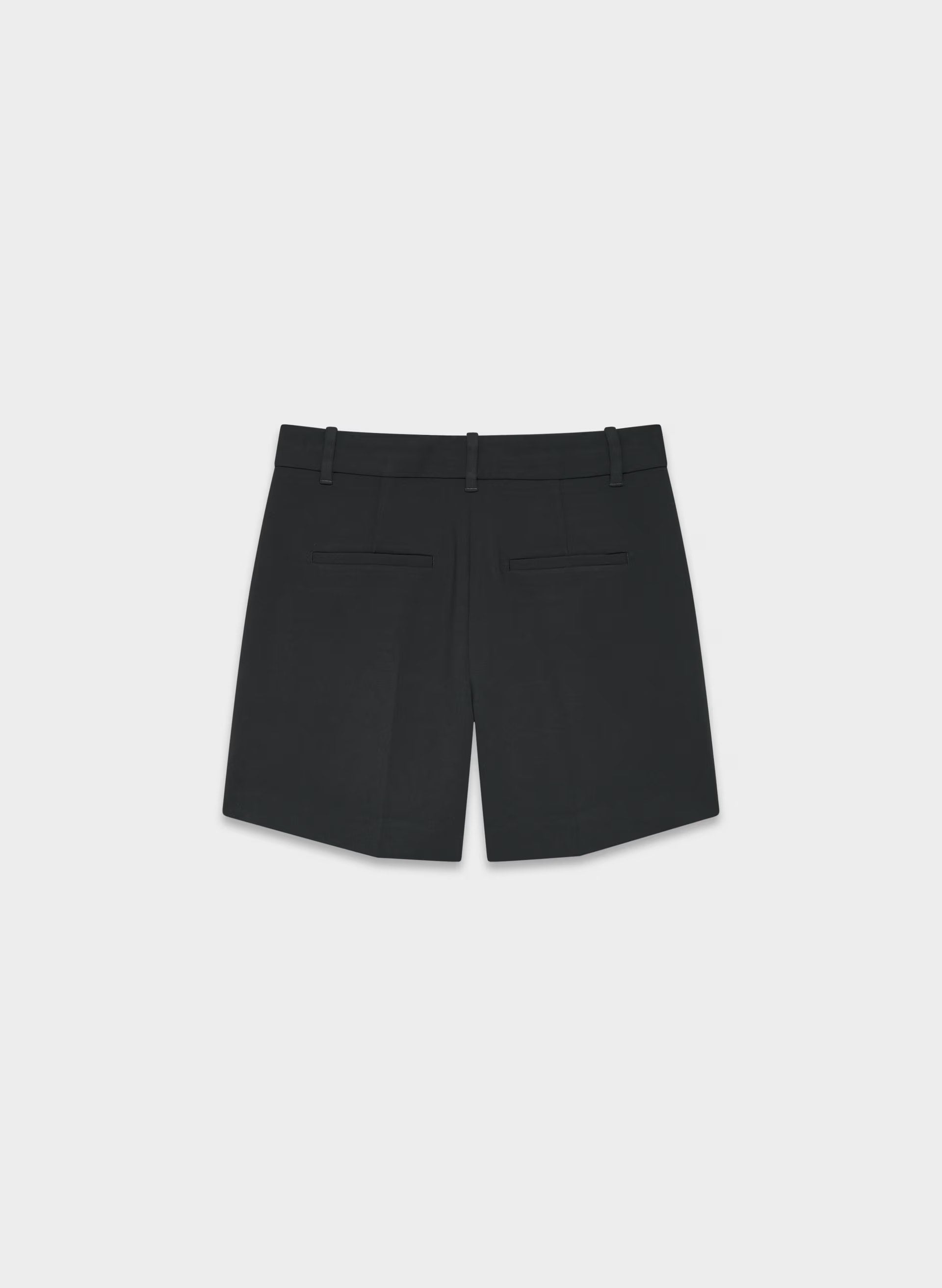 The Effortless Short™ Mid-Thigh - Crepette™ - BLACK