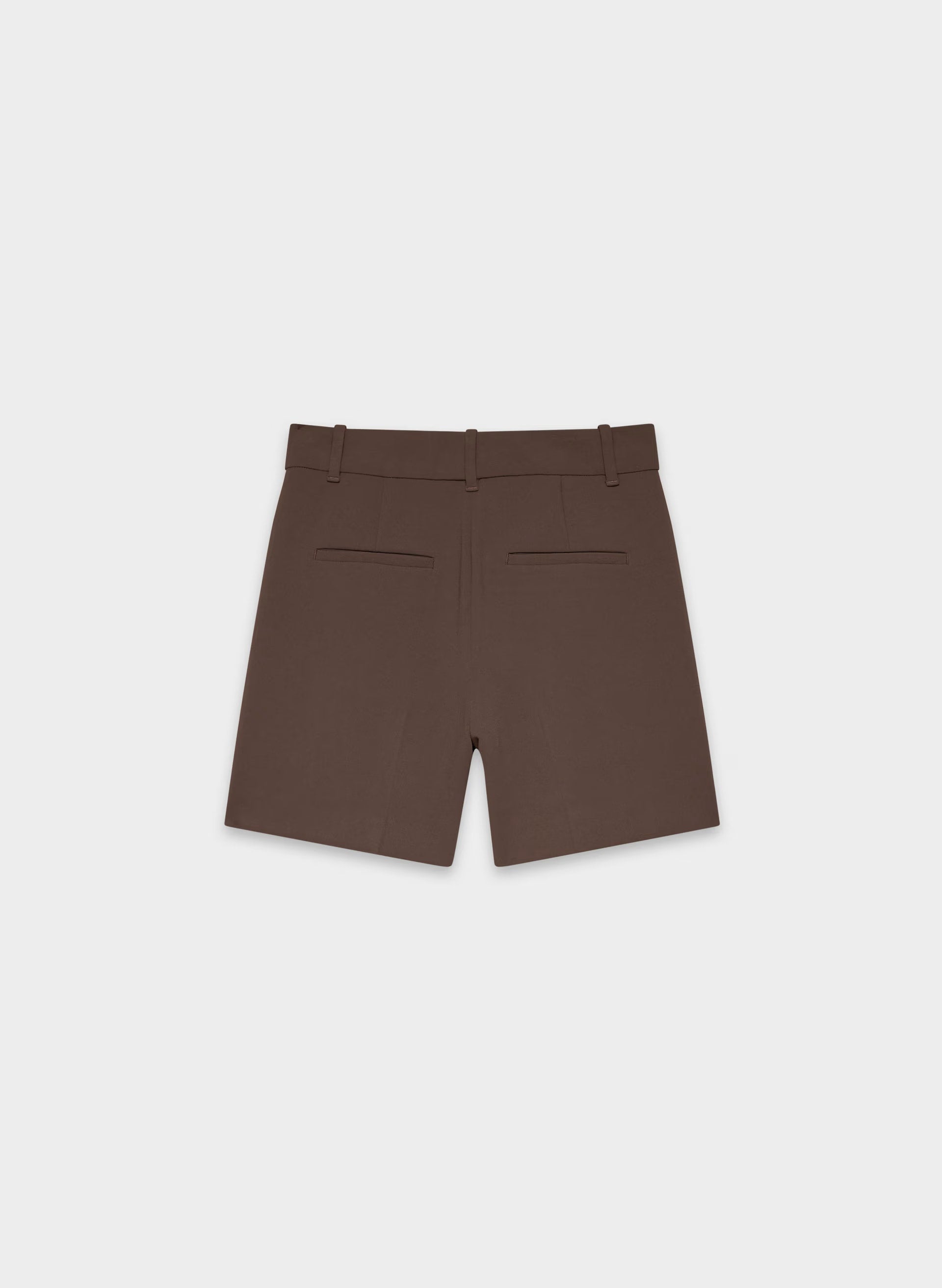 The Effortless Short™ Mid-Thigh - Crepette™ - RICH MOCHA BROWN