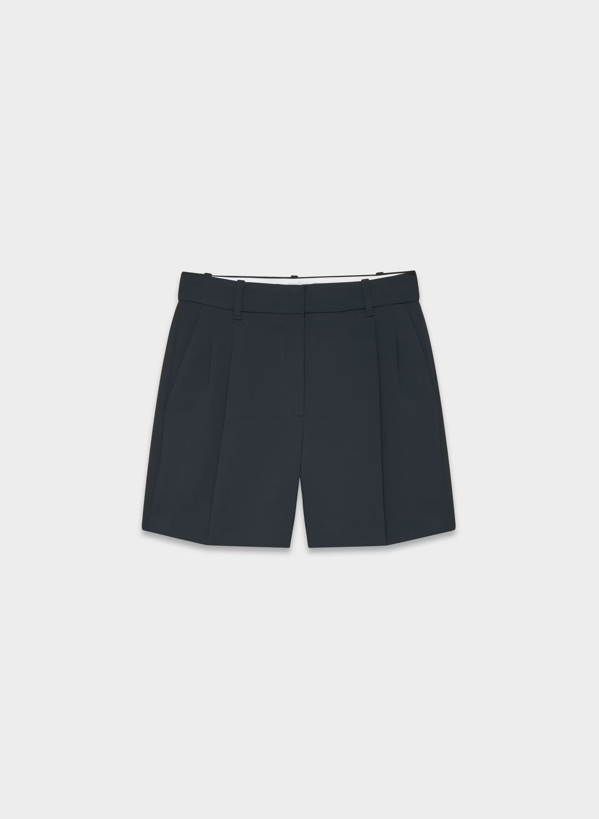 The Effortless Short™ Mid-Thigh - Crepette™ - DARK NIGHT NAVY