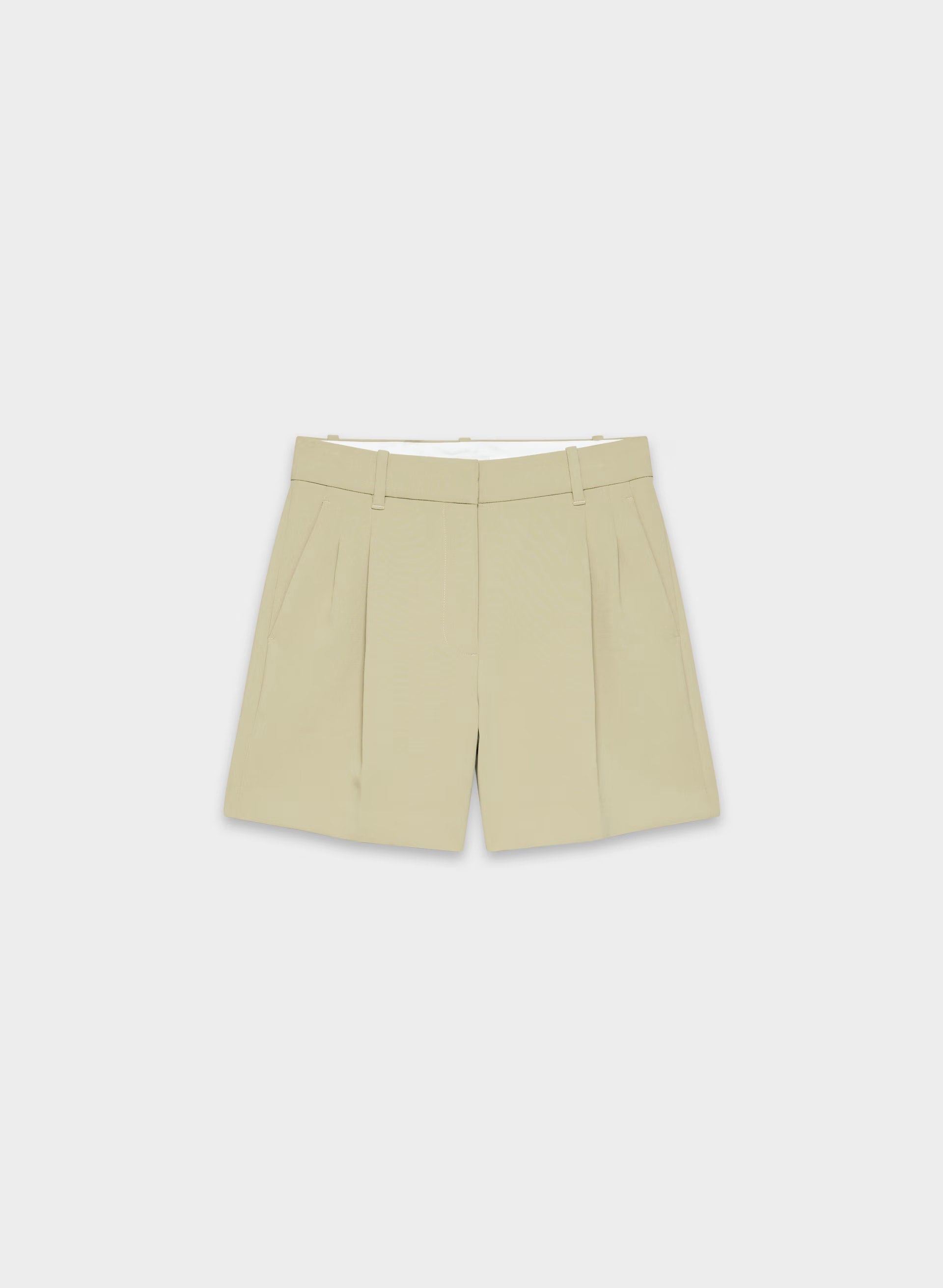 The Effortless Short™ Mid-Thigh - Crepette™ - MARTINI OLIVE
