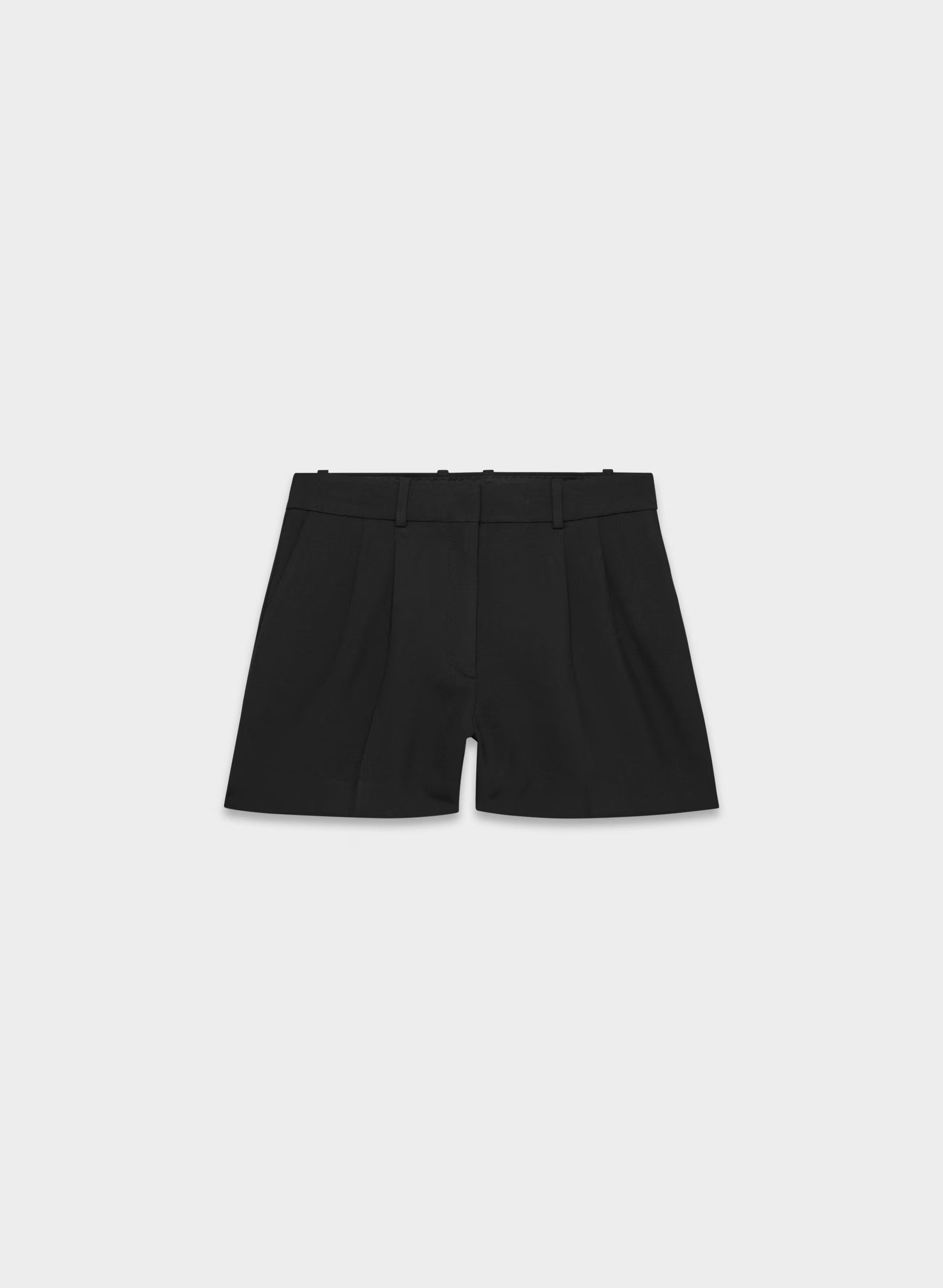 Pleated Mini Short - Eversential™ - BLACK