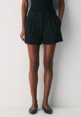 Pleated Mini Short - Eversential™ - BLACK