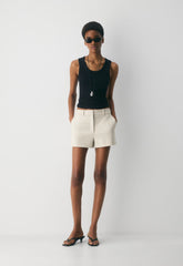 New Agency Mini Short - Eversential™ - METROPOLIS BEIGE