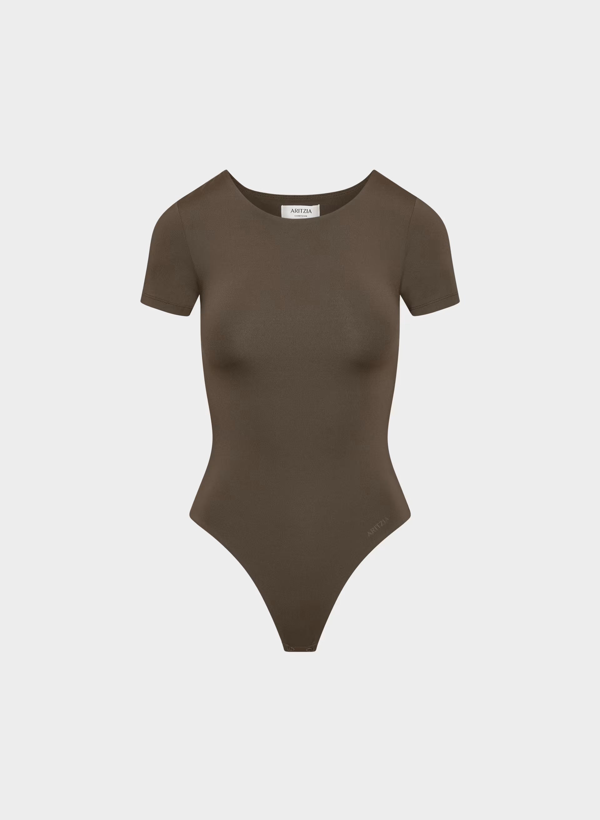 Original Contour Vivacity Crew Bodysuit - RICH MOCHA BROWN