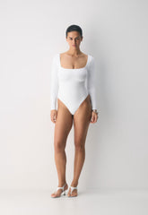 Original Contour Headway Squareneck Bodysuit - SCARAB