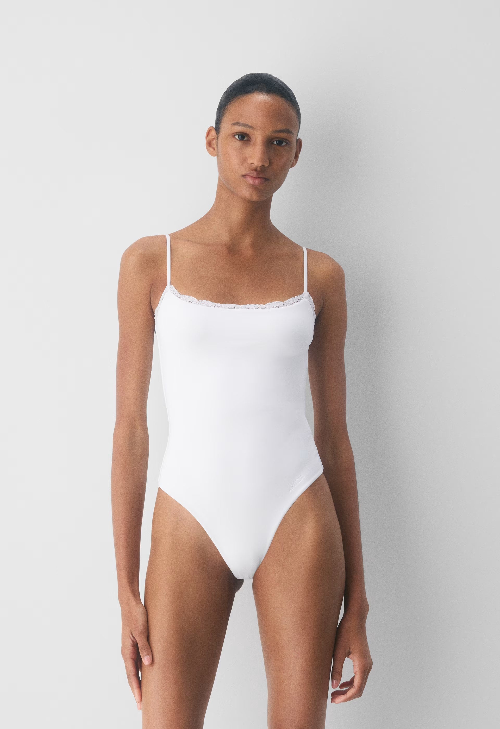 Original Contour Stun Bodysuit - BRIGHT WHITE