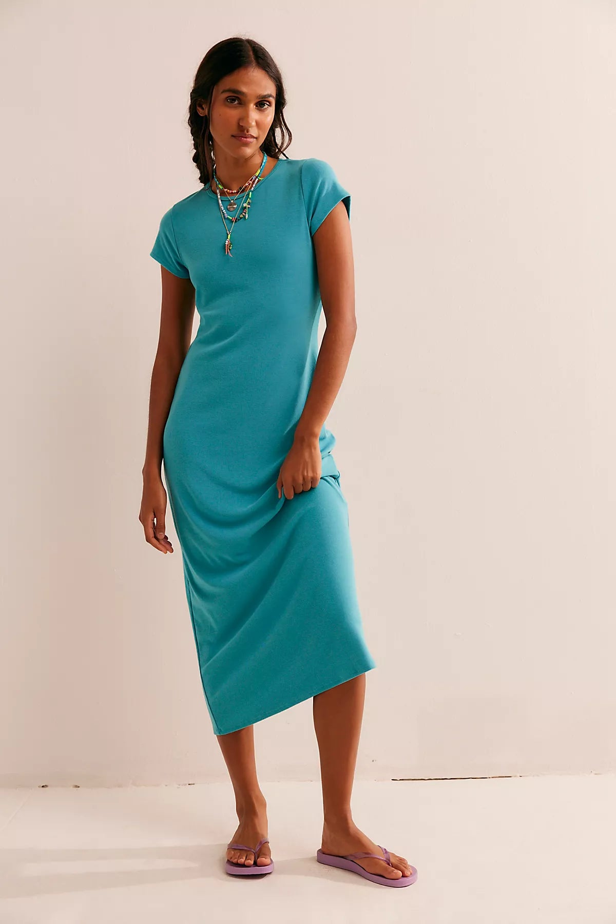 Good Feels Slim Midi Dress