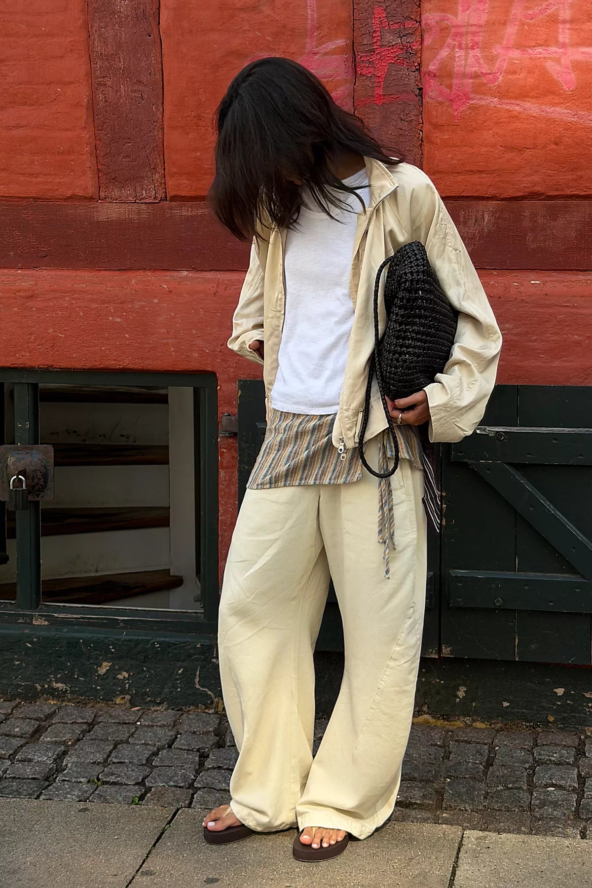 Spotlight Washed Barrel Chino Trousers