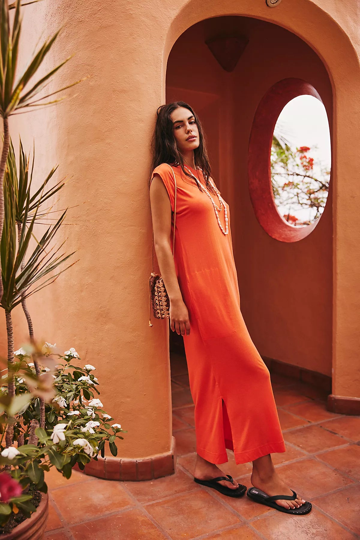 All Day Long Midi T-Shirt Dress
