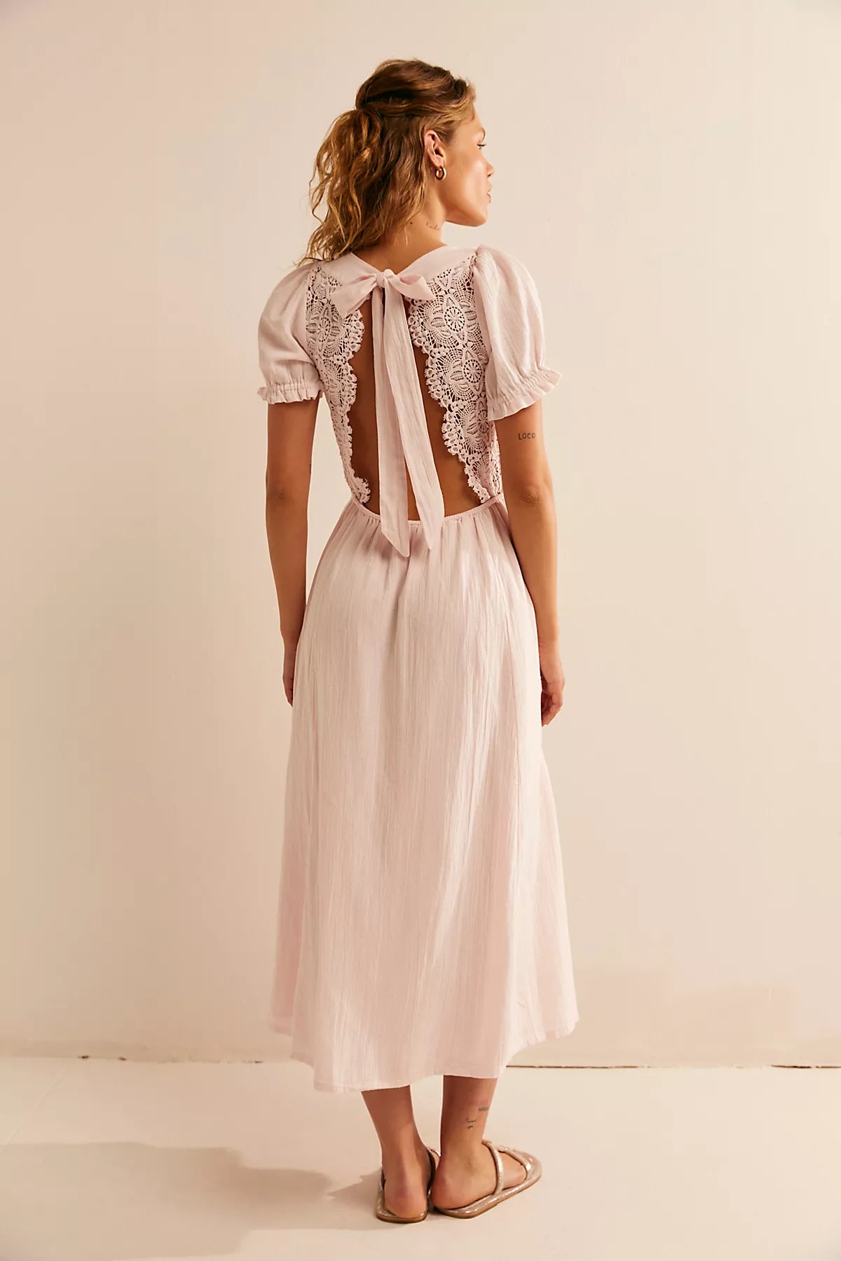 All You Need Is Lace Midi Dress