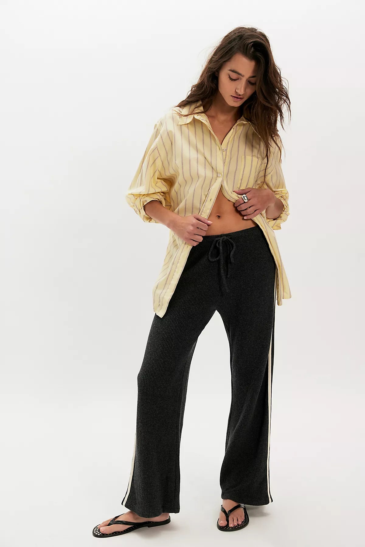 DONNI The Thermal Stripe Pants