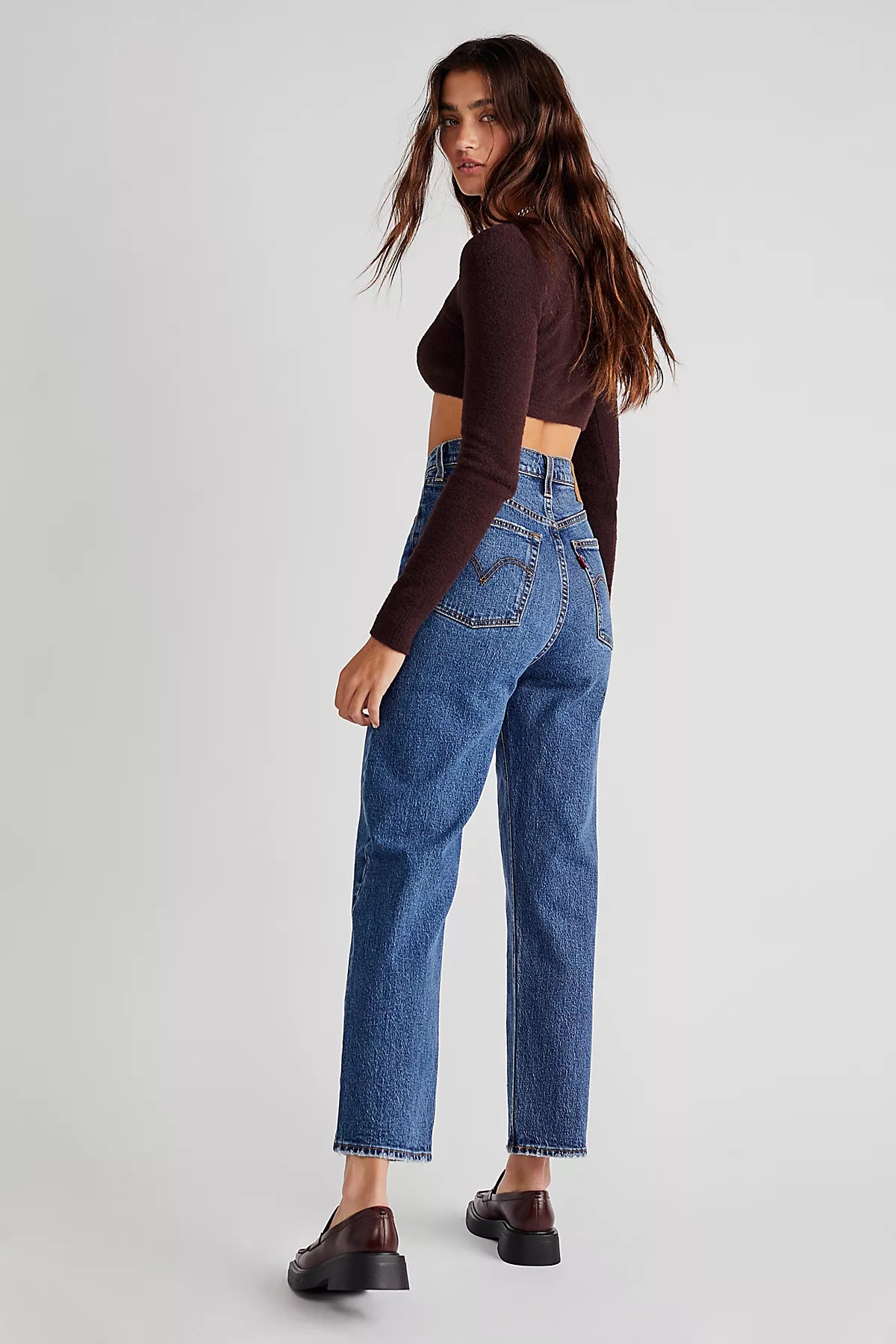 Levi's Ribcage Straight Ankle Jeans