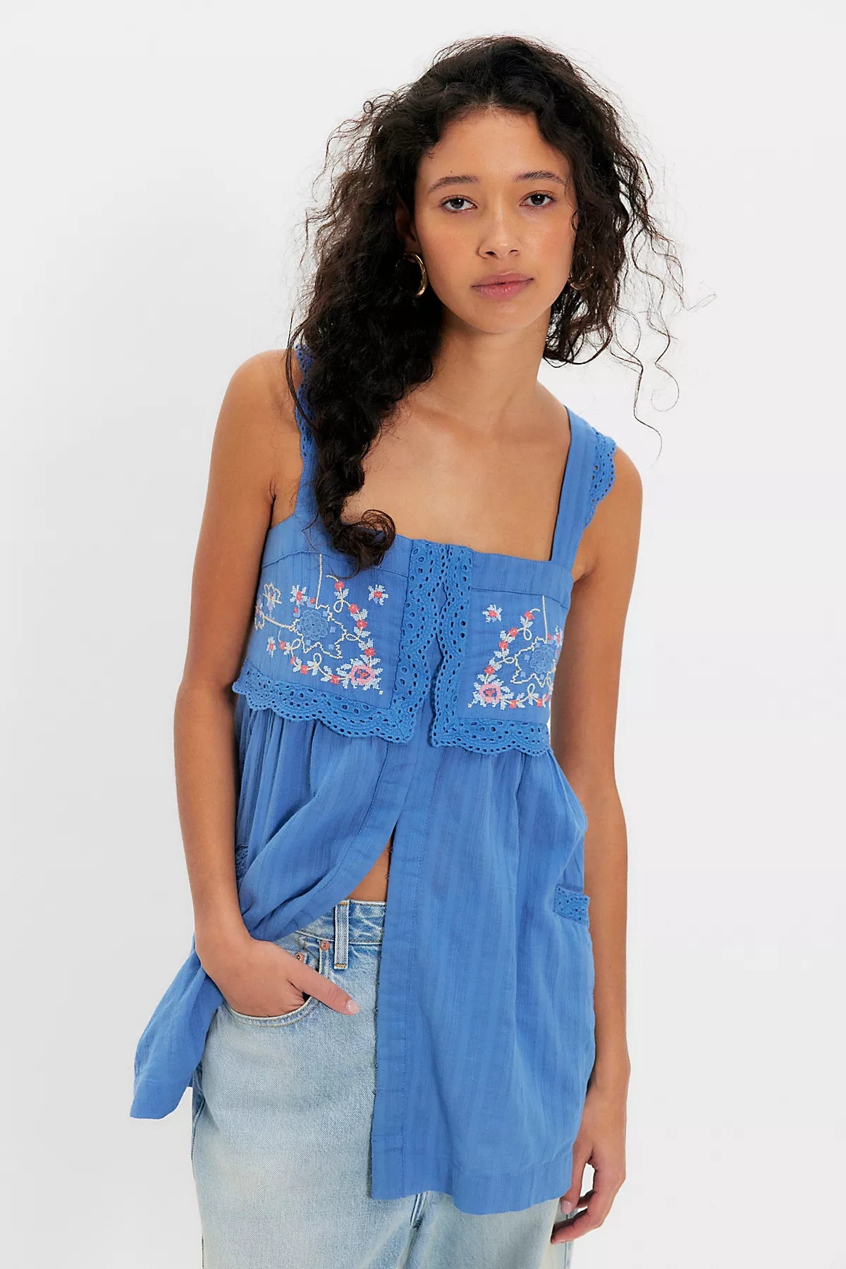 Farrah Embroidered Tunic