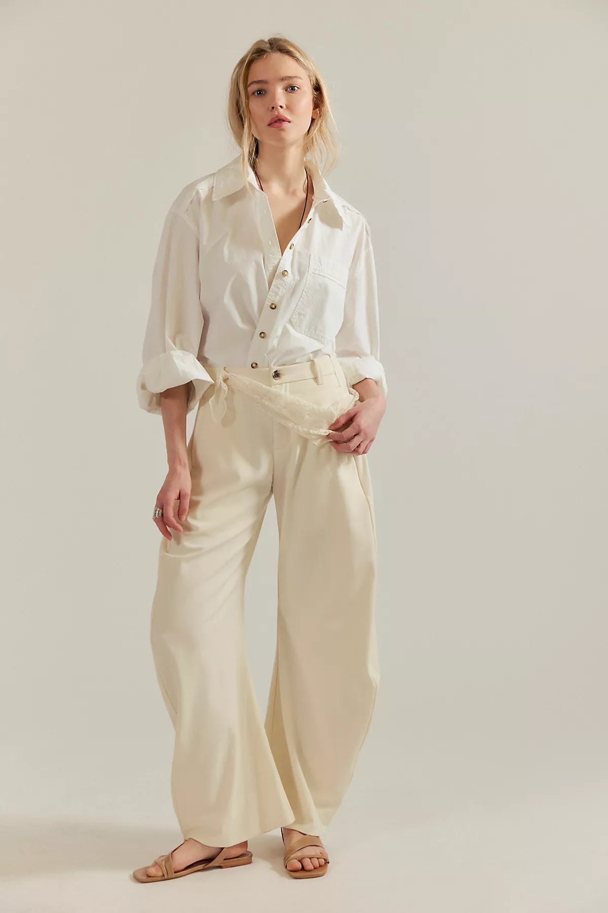 Spotlight Menswear Barrel Trousers