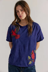 Denim And Bone Hummingbird Tee