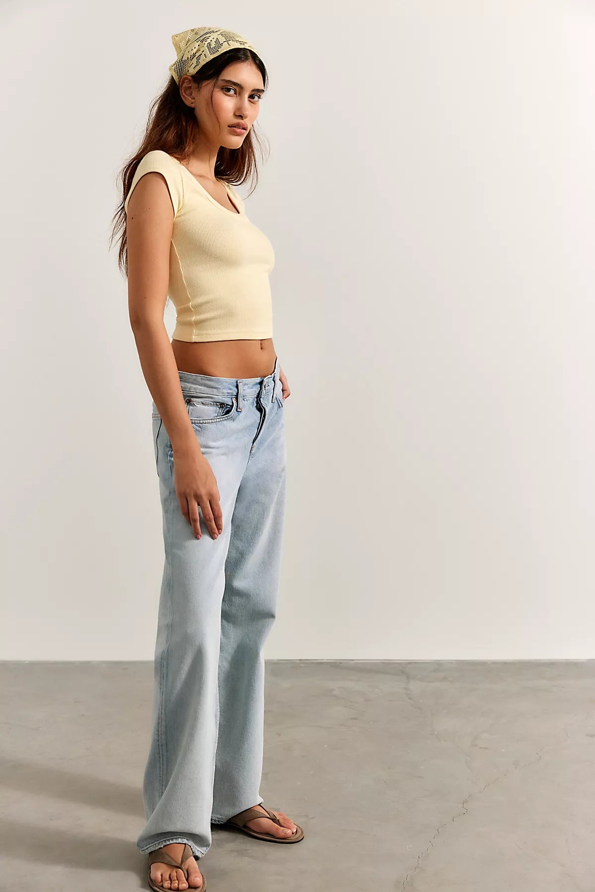 AGOLDE Low-Rise Loose Jeans