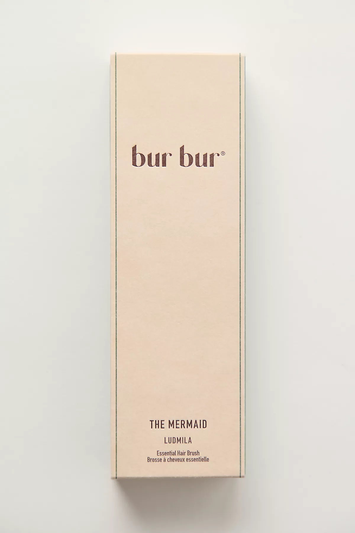 BUR BUR The Mermaid Essential Boar Bristle Brush