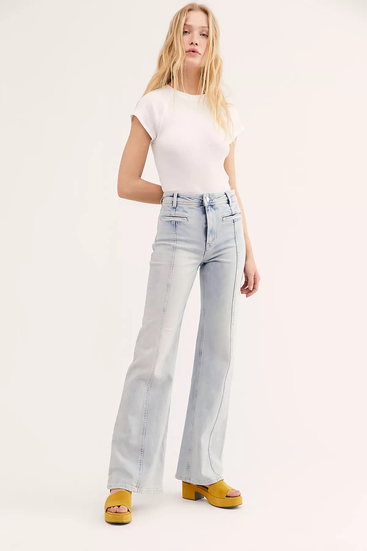 We The Free Firecracker Flare Jeans