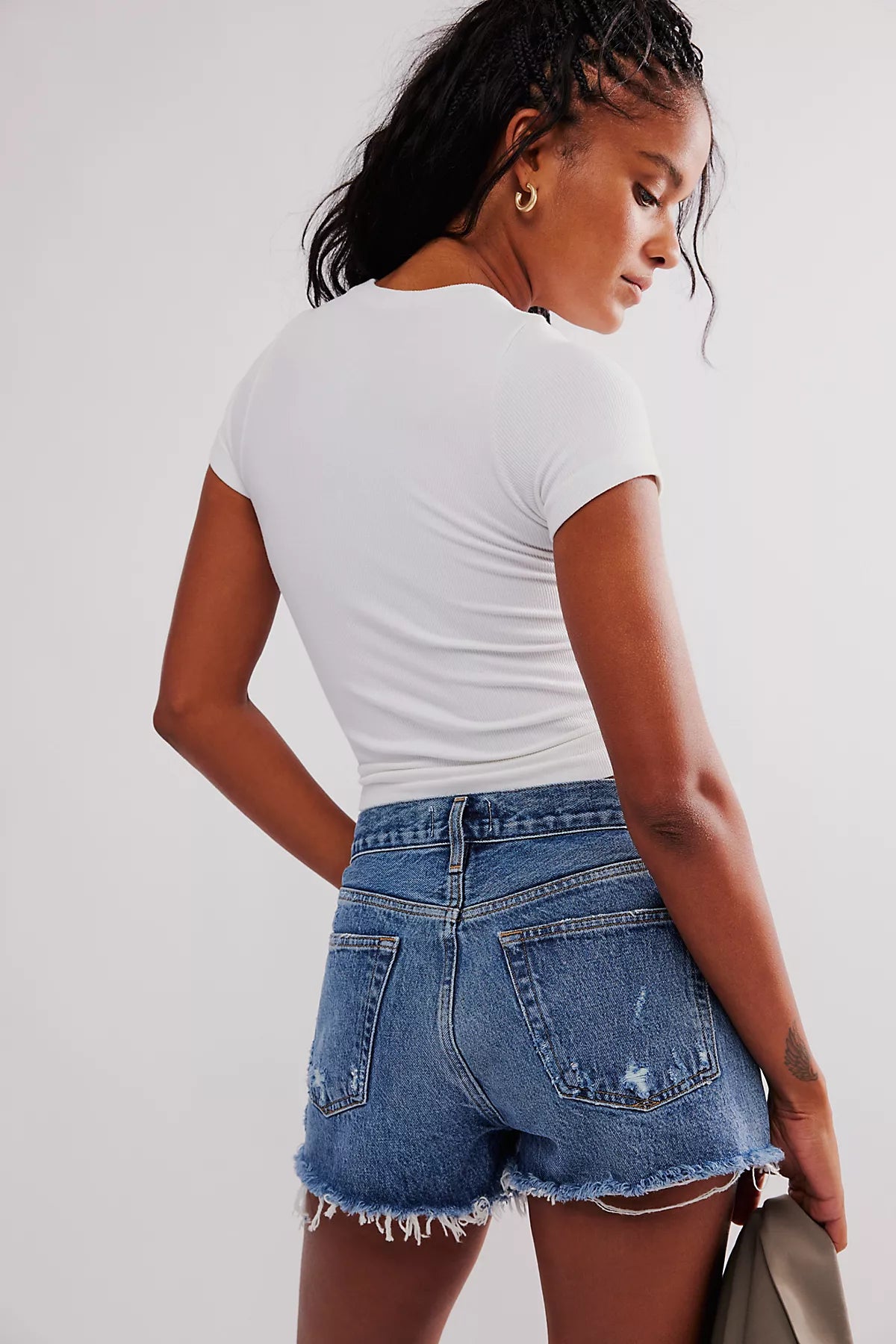 AGOLDE Parker Shorts